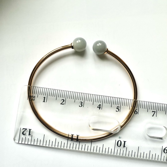 Tiffany & Co 18k Rose Gold Hardwear Moonstone Cuff Bracelet - Picture 6 of 7